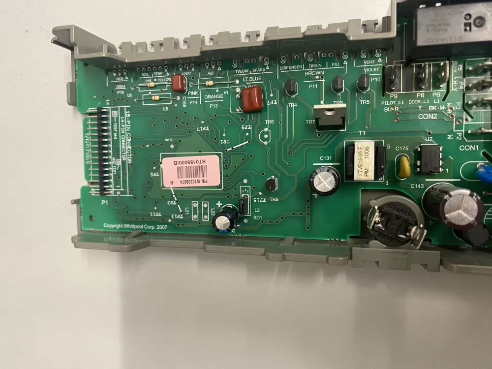 Whirlpool Maytag KitchenAid Kenmore Dishwasher Control Board AZ225143 | BK1108