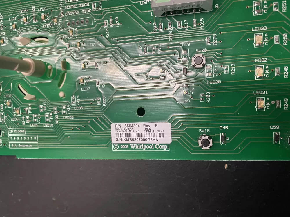 Kenmore Whirlpool Maytag 8564394 Dryer Control Board AZ14901 | BK1414