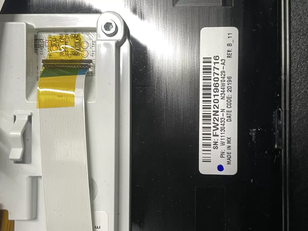 Washer Control Board Touchpad Panel User Interface W11130429 AZ14501 | V328