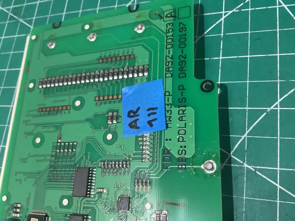 Samsung DA92 00153A Refrigerator Control Board AZ187870 | A111