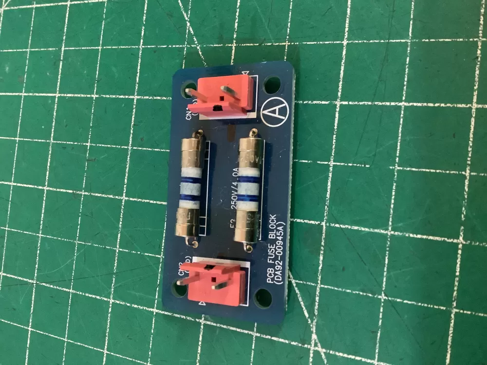 Samsung 111202 DA92-00945A PS12591264 Refrigerator Control Board Fuse Block