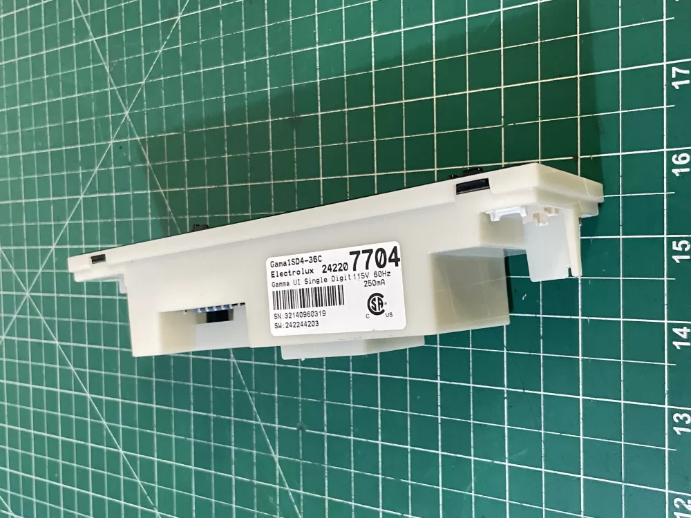 Frigidaire  Electrolux A01078804  AP5953796  242207704  242282304  3516025  5304498023  PS10060580  31160890098 Refrigerator UI Control Board