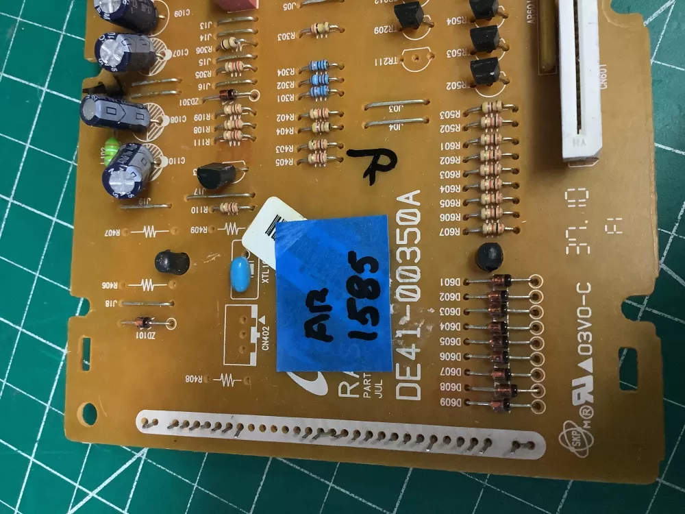 Samsung DE41-00350A Range Microwave Oven Control Board AZ209498 | AR1585