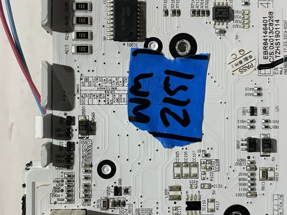 LG EBR84146401 Refrigerator Control Board Display AZ139118 | Wm2151