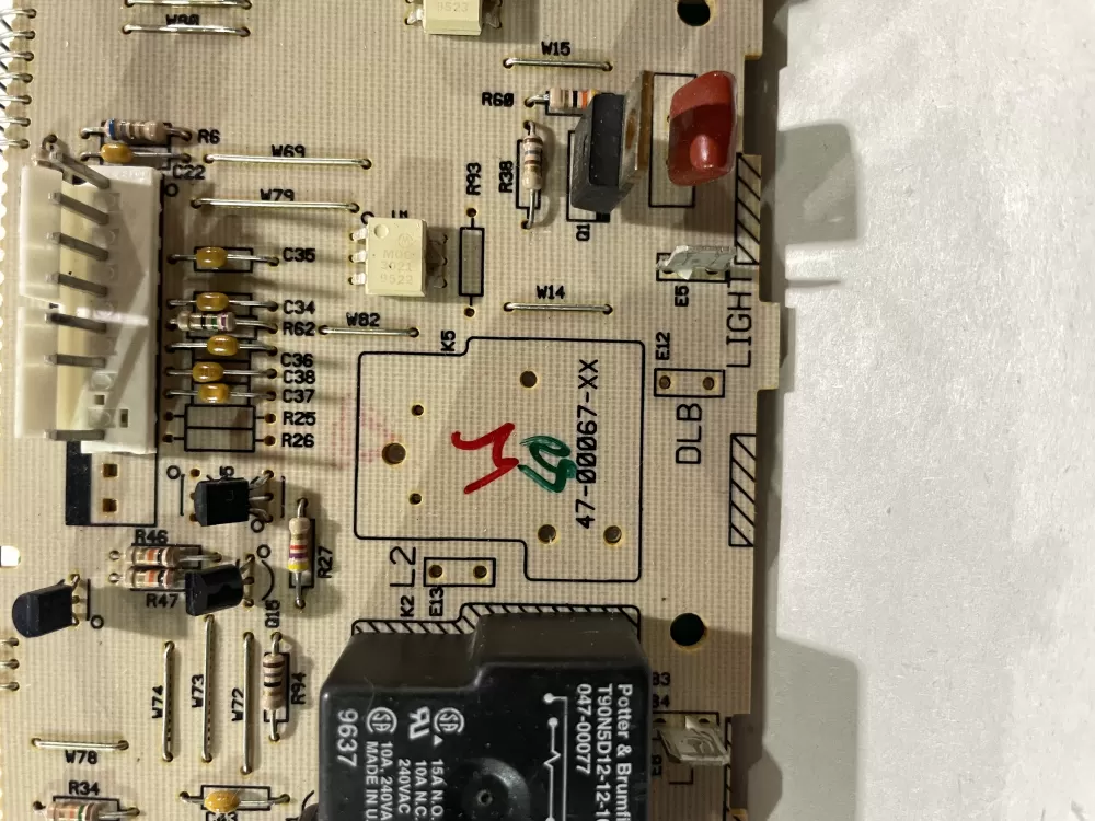 GE Range Oven Control Board 164D3255G002 47-00067-XX AZ175131 | Wm581