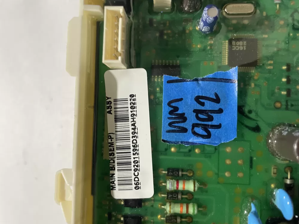 Samsung AP5916779 DC92-01606C DC92-01596D Dryer Control Board AZ192429 | Wm992