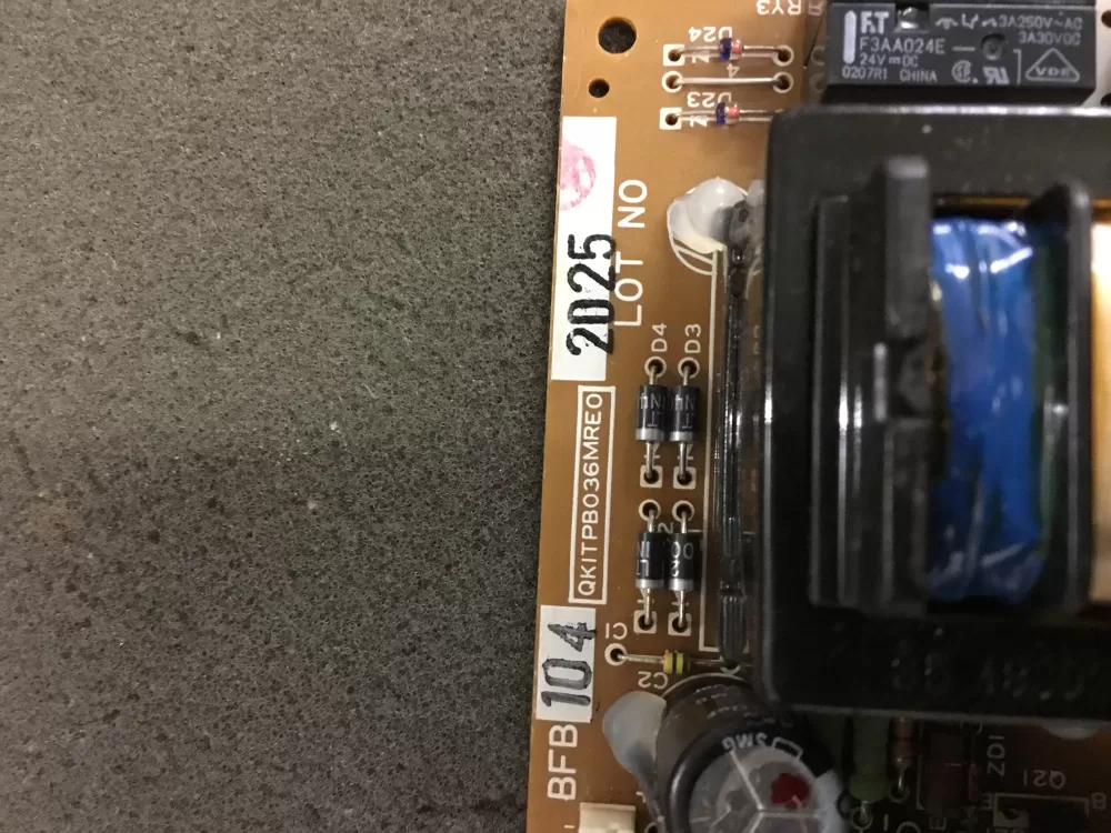 Sharp QKITPB036MRE0 Microwave Control Board AZ90648 | NR1568