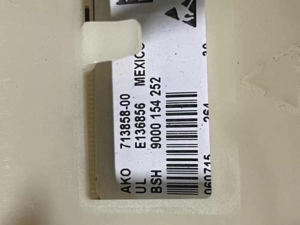 Bosch Washer Control Board 9000154252 AZ6361 | WMV16