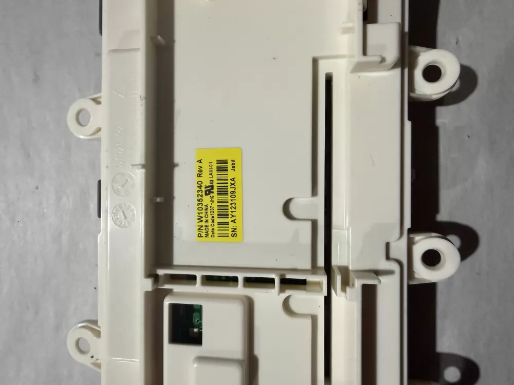 Whirlpool W10352340 Dryer Control Board AZ210016 | KM378