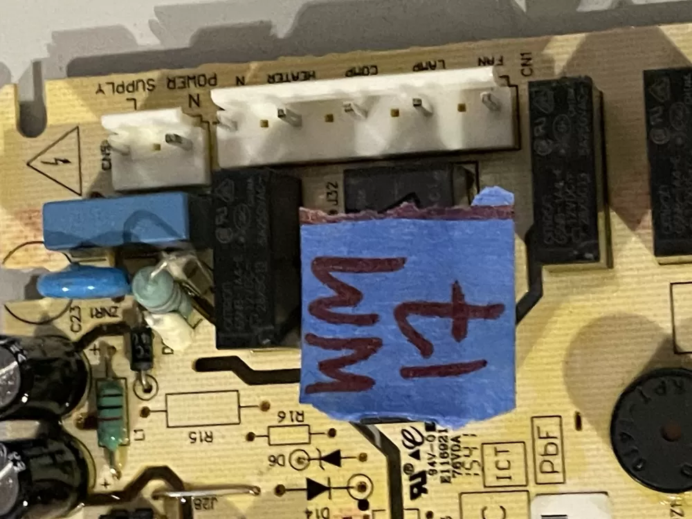 Electrolux Refrigerator A02710601 Main Control Board AZ34680 | Wm17