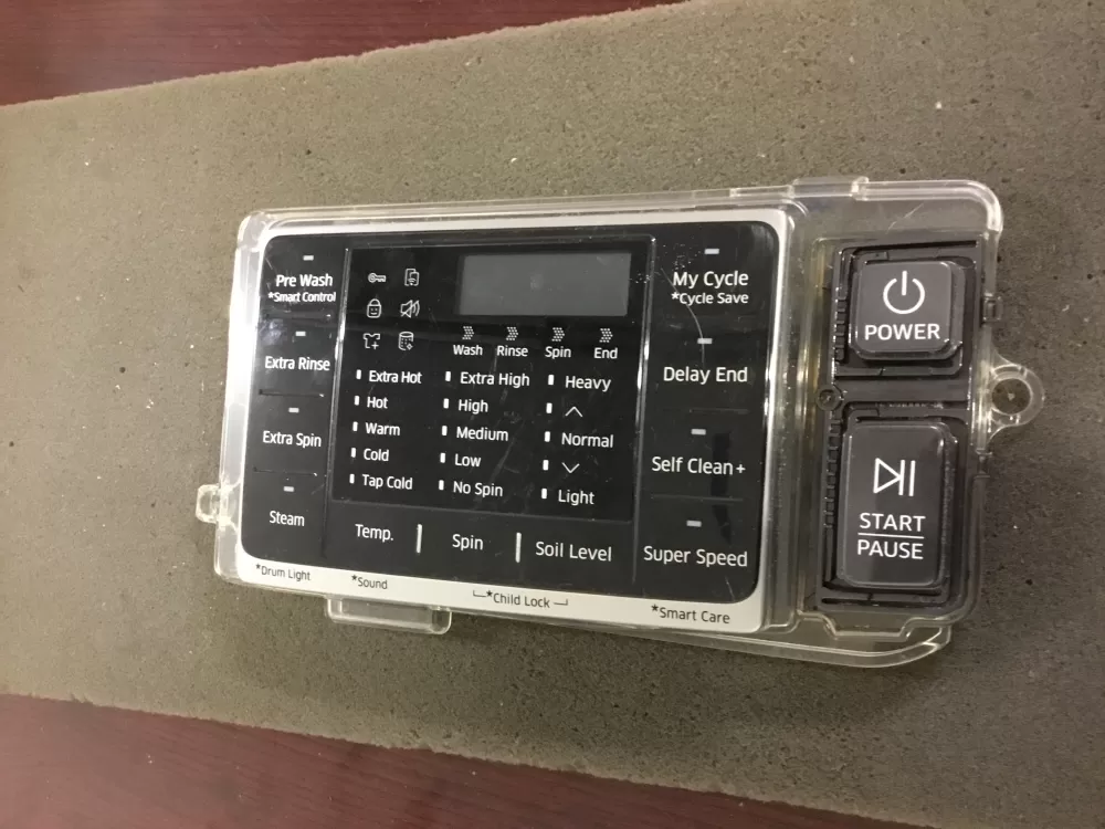 Samsung DC92-01607J  AP6243588  DC94-06643A  DC93-00376D  PS12084833 Dryer UI Control Board