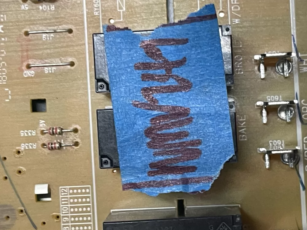 Samsung DE92-02588G Range Oven Control Board AZ11358 | V249