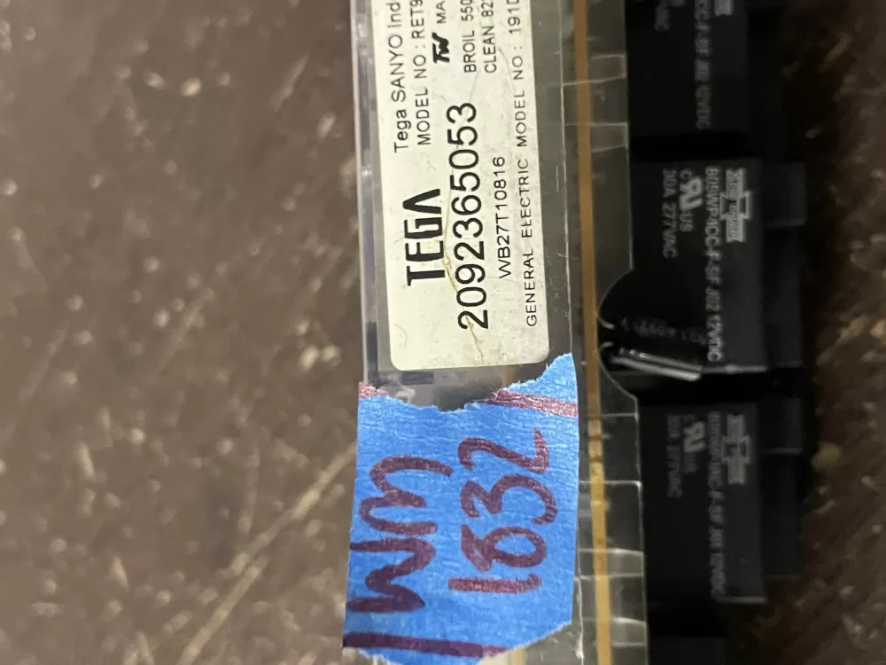 Kenmore Hotpoint GE WB27K10214 Range Control Board AZ50651 | Wm1832