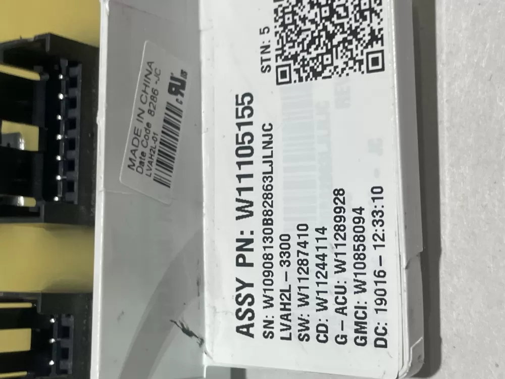 Whirlpool Maytag W11030478 W11105155 Washer Control Board AZ152009 | Wm845