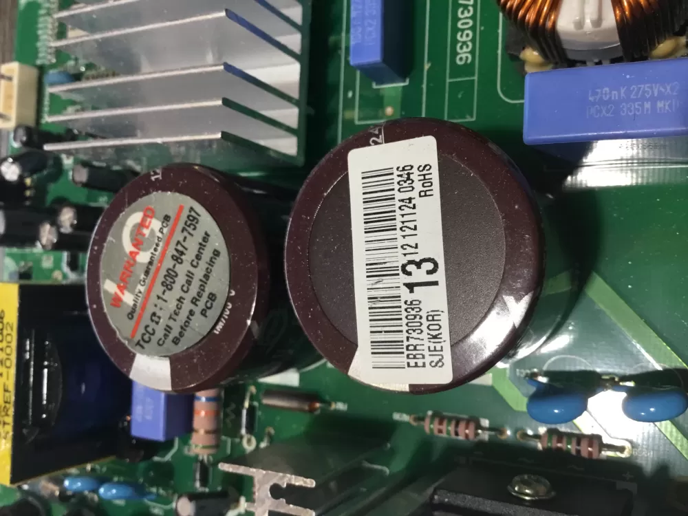 LG Kenmore EBR75234703 EBR73093606 Refrigerator Control Board AZ52951 | NR1838