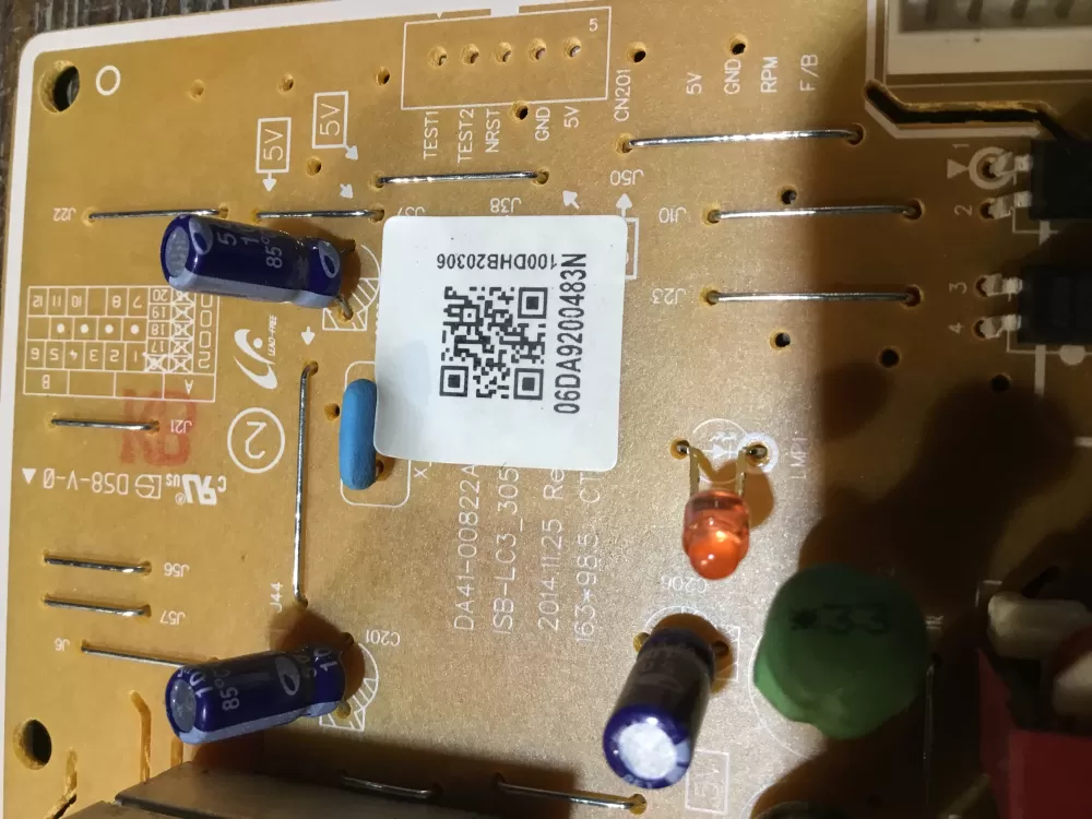 Samsung DA92-00483N Refrigerator Control Board Inverter AZ57438 | NR1997