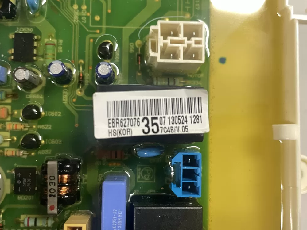 LG EBR62707636 Dryer Control Board AZ125601 | Wmv721