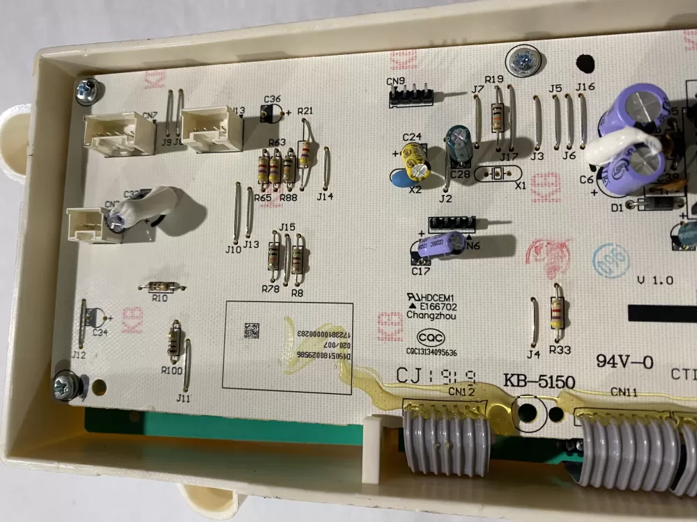 GE WH12X27293 17238100000283 Washer Control Board AZ192965 | BKV882