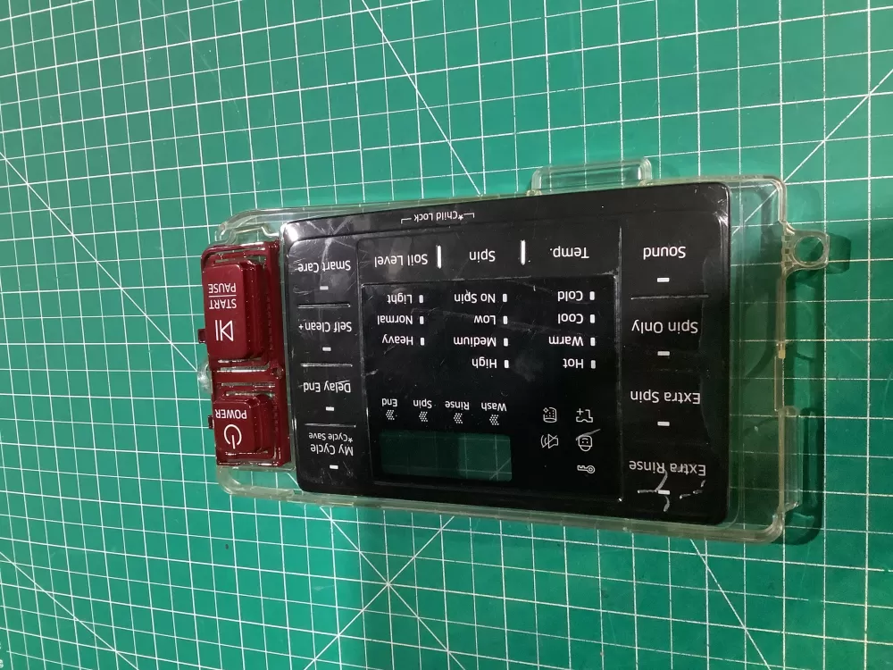 Samsung DC92-01607J  AP6243588  DC94-06643A  DC93-00376D  PS12084833 Dryer UI Control Board