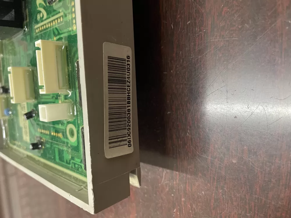 Samsung DC92-00381B DC41-00072B Washer Main Control Board