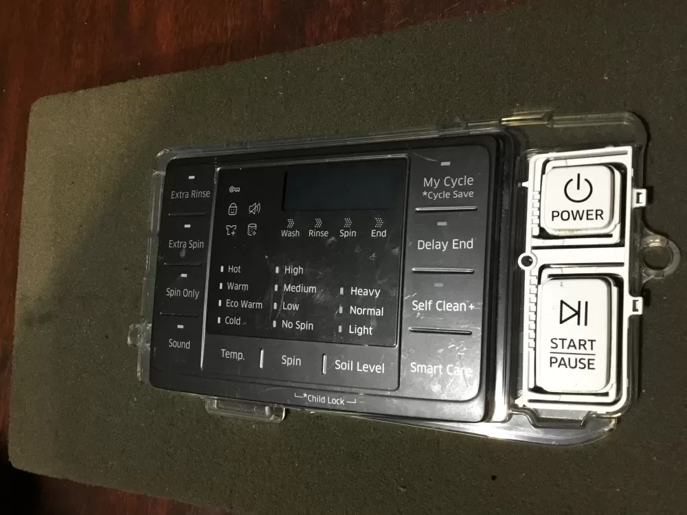 Samsung DC92-01607J  AP6243588  DC94-06643A  DC93-00376D  PS12084833 Dryer UI Control Board