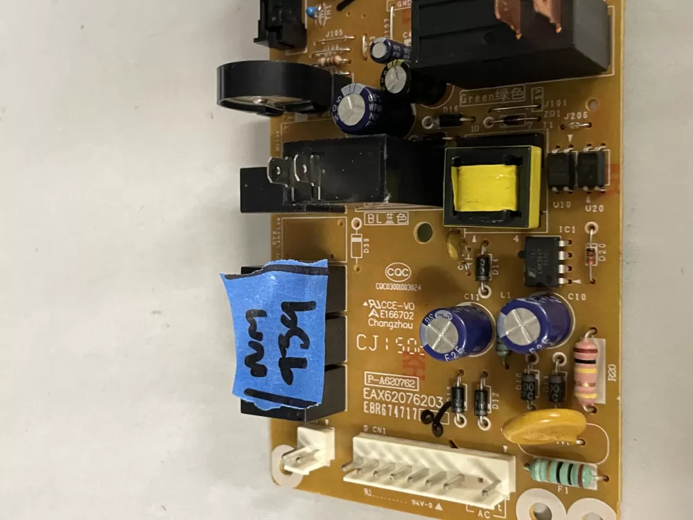 LG EBR67471706S Microwave Power Control Board AZ216034 | Wm939