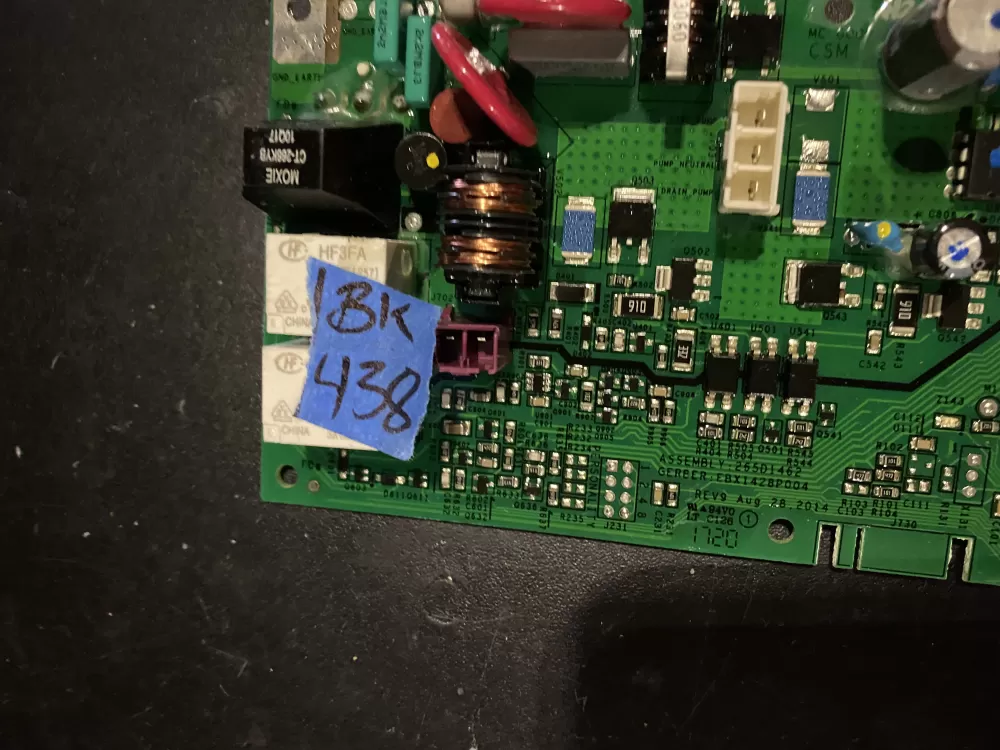 GE 265D1462G502 WD21X24900 Dishwasher Control Board AZ24712 | BK438