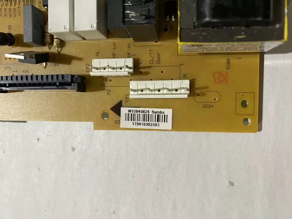 Whirlpool Maytag W10831030 W10849829 Microwave Control Panel AZ199813 | BK2789