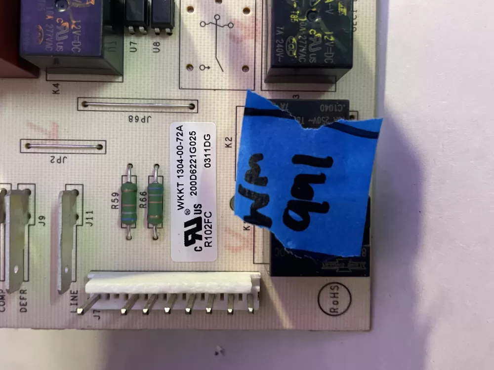 GE WR55X11072 Refrigerator Control Board AZ195734 | Wm991