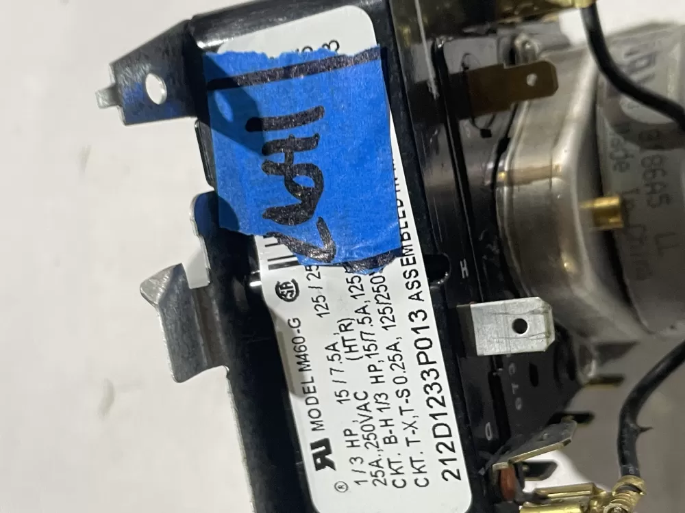 GE 212D1233P013 WE4M365 Dryer Timer AZ177190 | Wm2641