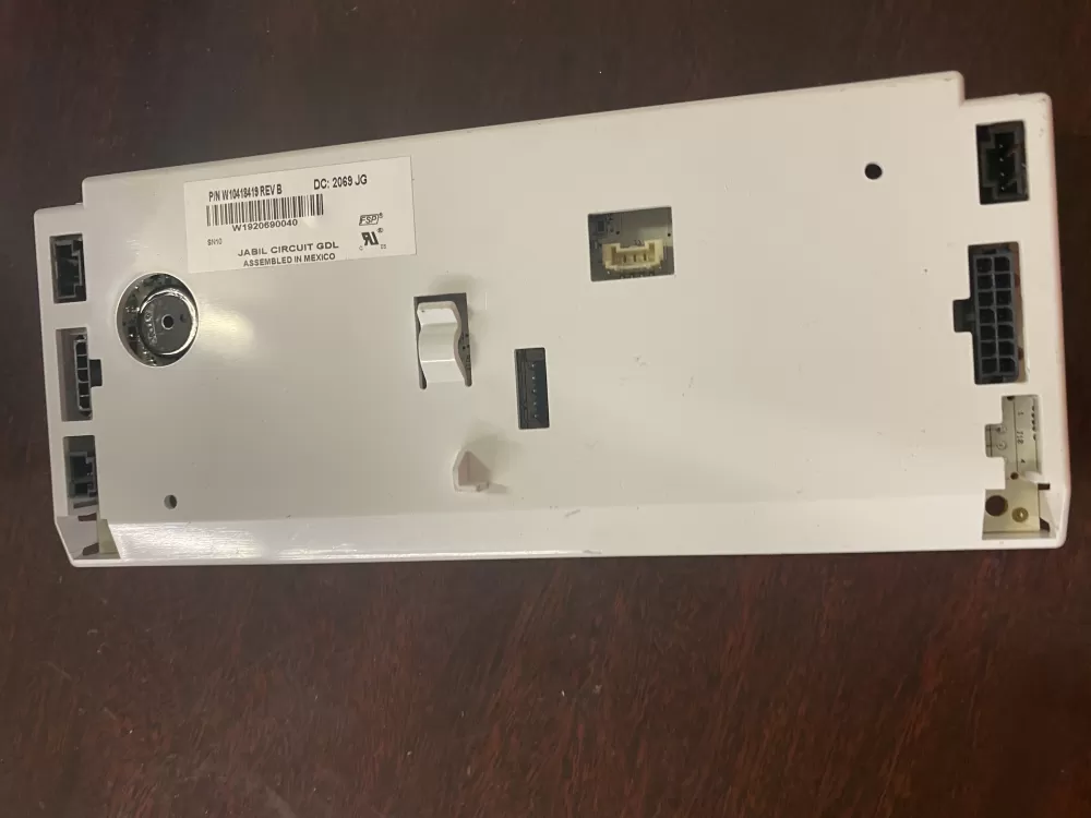 Whirlpool Wpw10418420 Refrigerator Control Board Interface AZ35527 | BK428