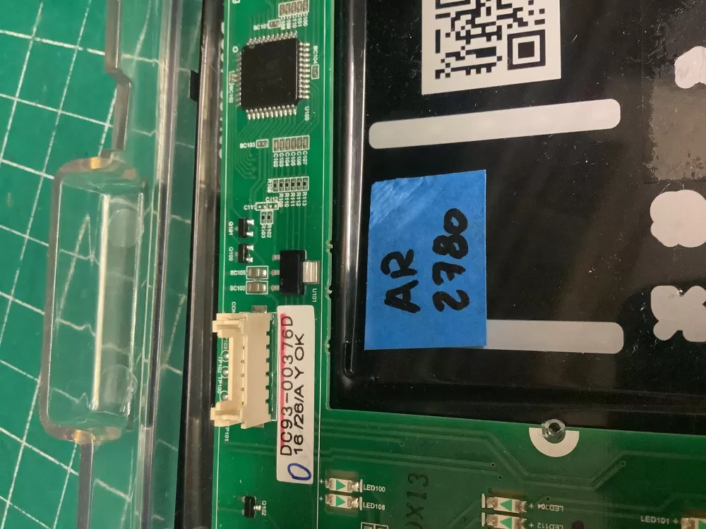 Samsung DC92-01607J DC94-06643A Dryer UI Control Board AZ199612 | AR2780