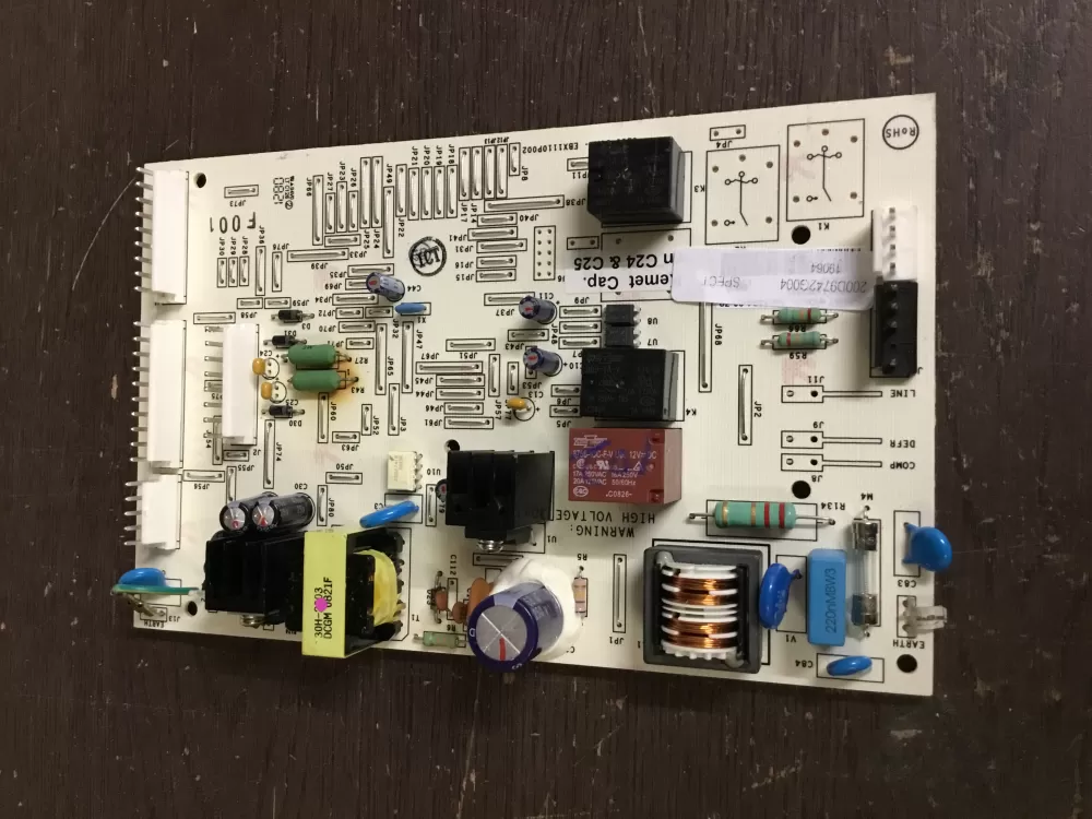 GE EBX1110P002 200D49742G004 WR55X10996 Refrigerator Control Board