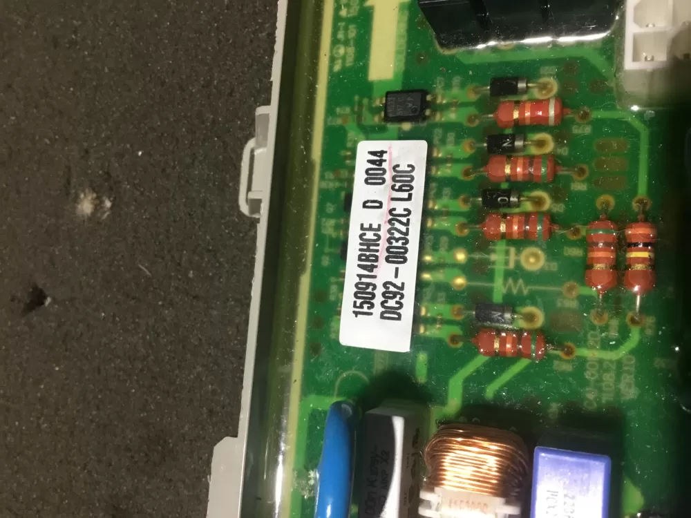 Samsung DC92-00322C Dryer Control Board AZ106870 | NR271