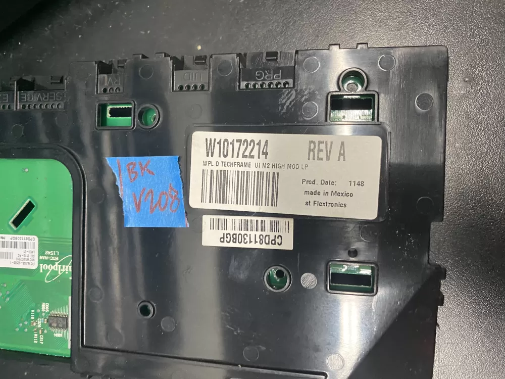 Whirlpool W10172214 W10294631 1553008 Dryer Control Board AZ11142 | BKV208