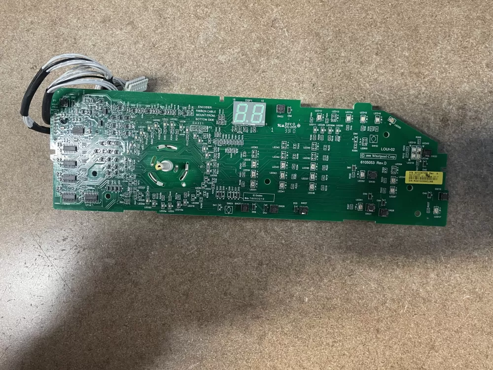 Whirlpool W10297396 WPW10297396 PS11752323 W10297396 A Washer Control Board
