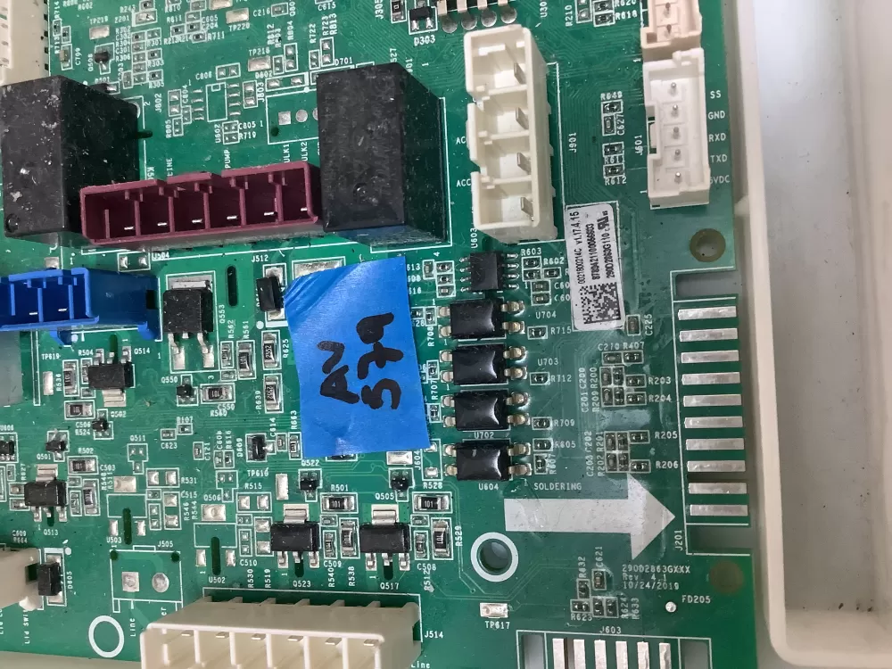 GE 290D2863G110 Washer Control Board AZ226105 | ARV579