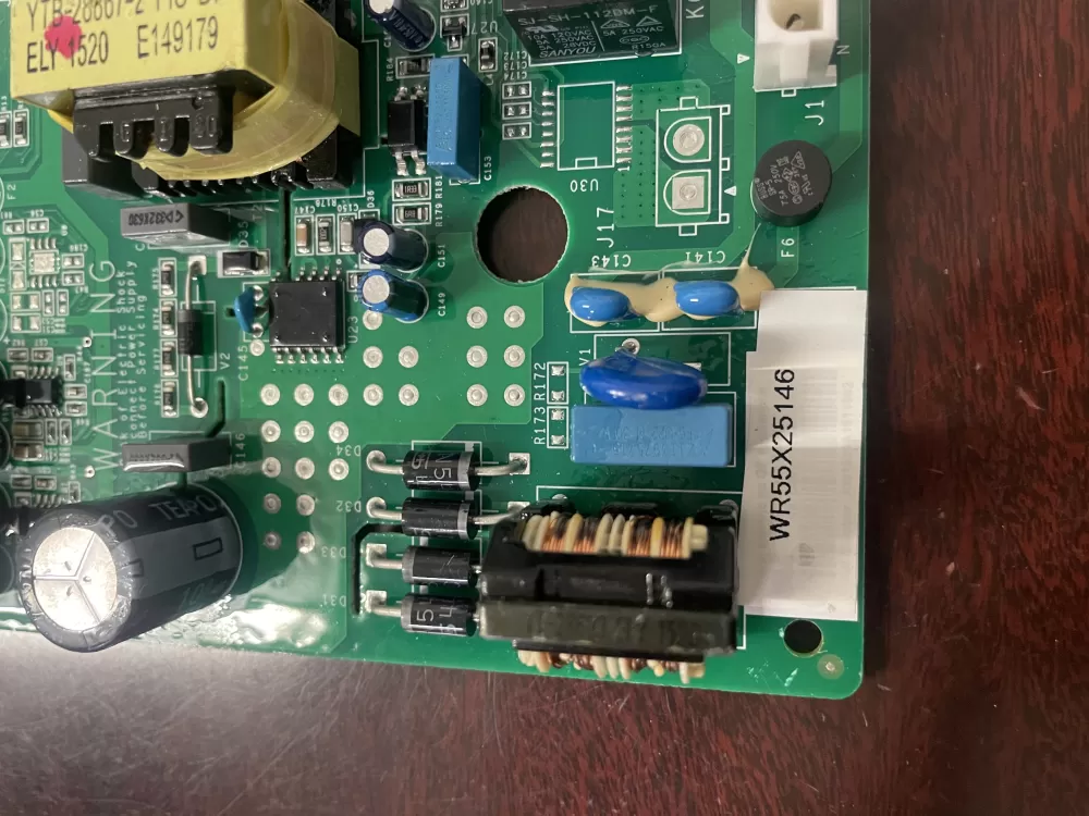 GE WR55X30806 WR55X26529 MB6075S Refrigerator Control Board AZ52238 | KM1901