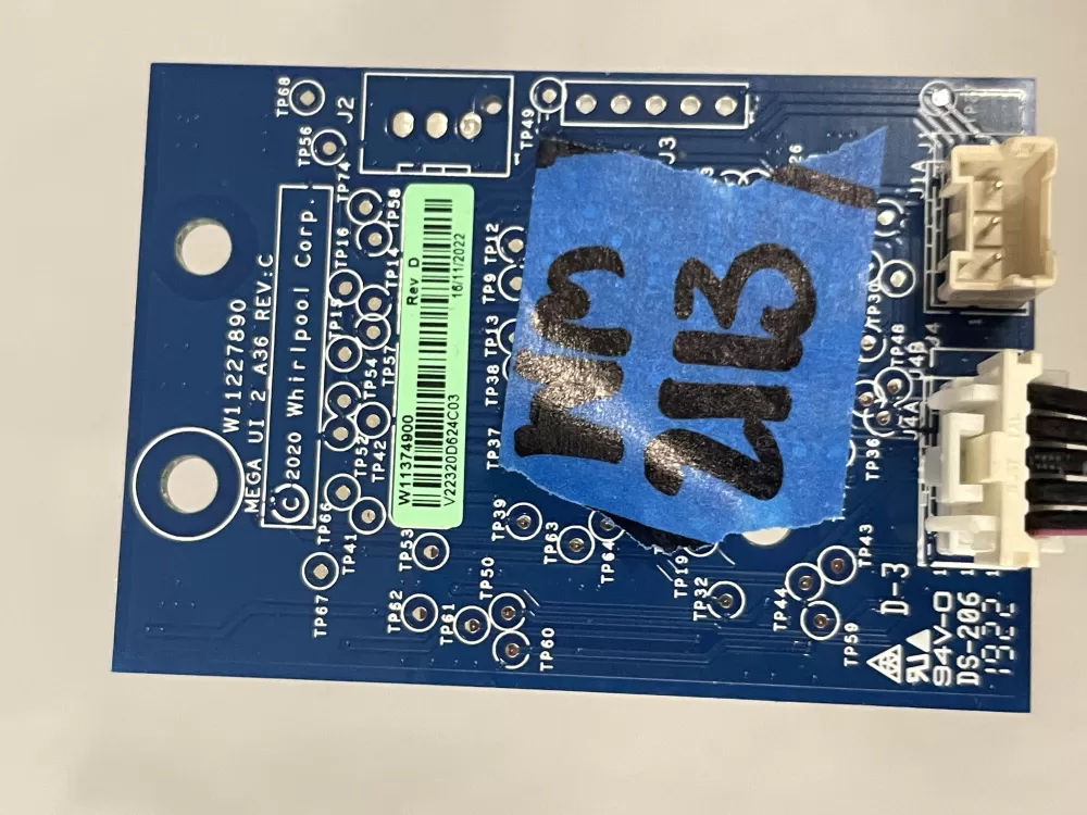 Whirlpool Maytag W11481116 W11374900 Washer Control Board AZ223446 | Wm2113