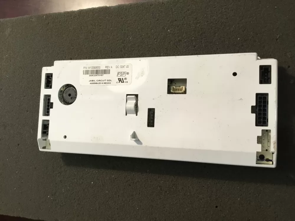 KitchenAid W10590630 W10590848 Refrigerator Control Board AZ100071 | NR119