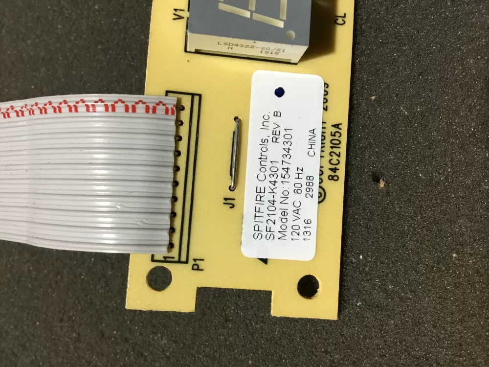 Frigidaire Kenmore 154734301 Dishwasher Control Board Display AZ99501 | NR78