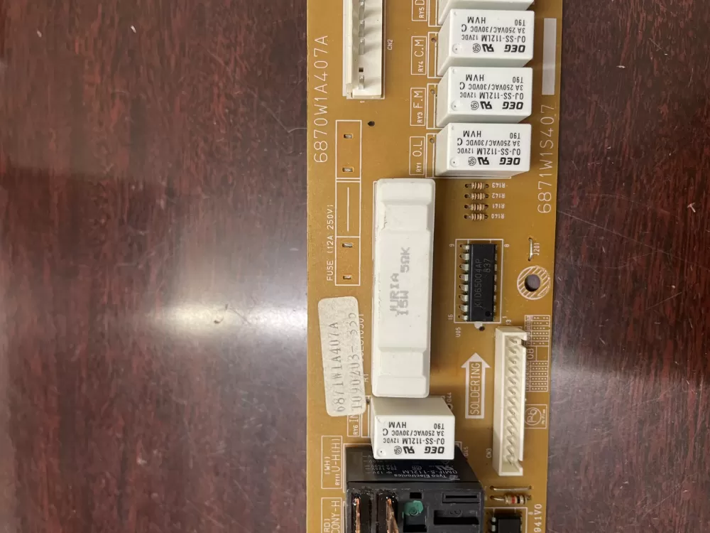 LG 6871W1A407A Microwave General Electric Control Board AZ31227 | KM1669