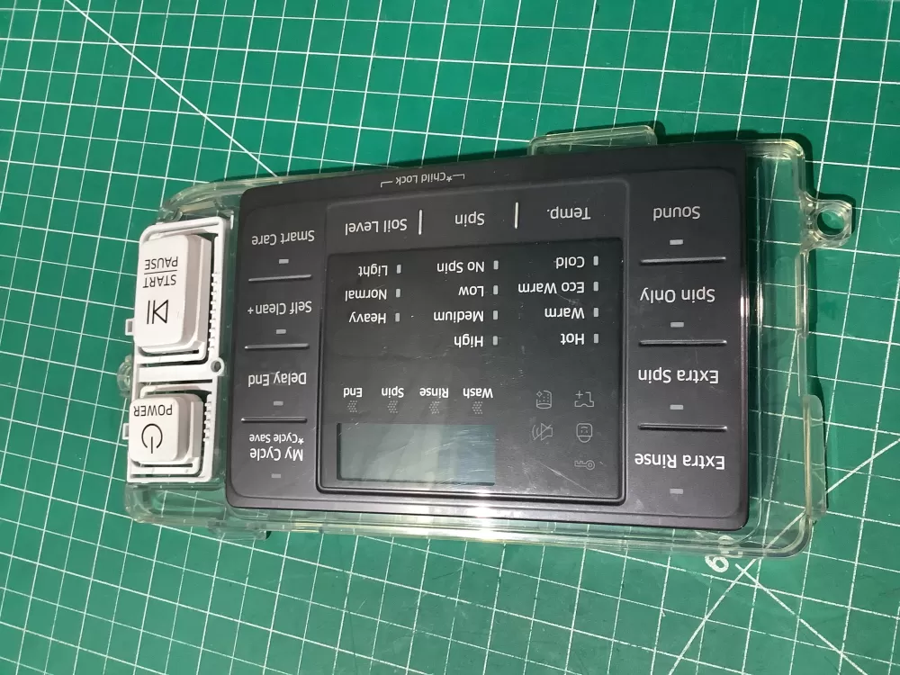 Samsung DC92-01607J  AP6243588  DC94-06643A  DC93-00376D  PS12084833 Dryer UI Control Board