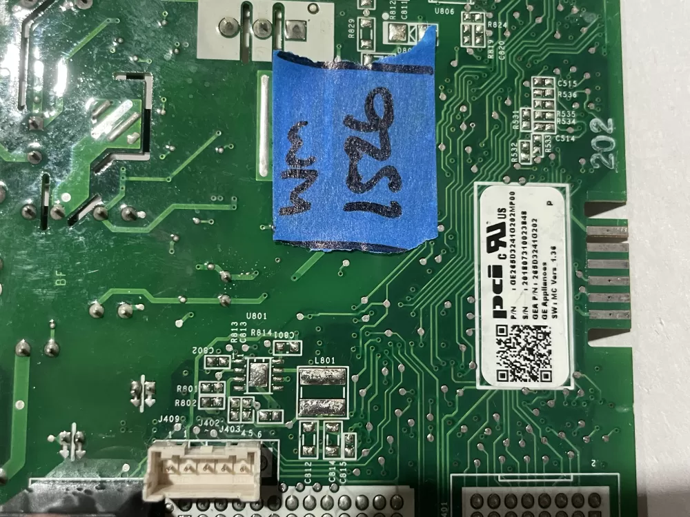 GE WD21X32165 WD21X25732 Dishwasher Control Board AZ188754 | Wm1526