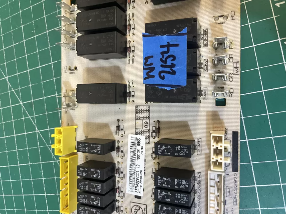 LG EBR43297001 Range Control Board AZ200809 | Wm2154