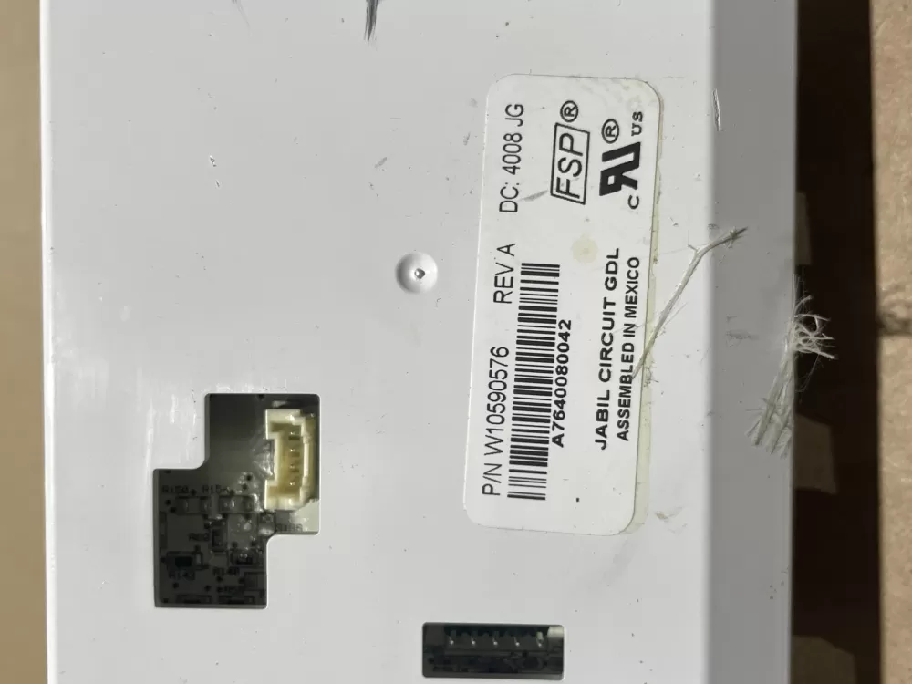 Whirlpool W10502235 Refrigerator Control Board Dispenser AZ63732 | Wm1249