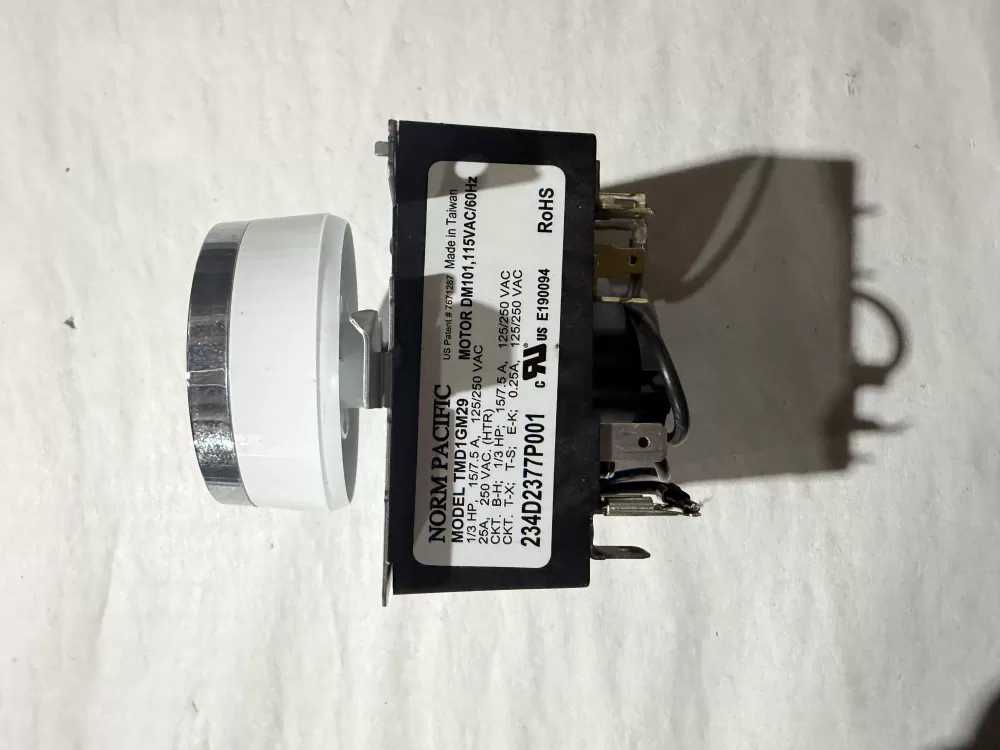 GE AP6027534 WE04X24551 PS11759041 234D2377P001 Dryer Timer AZ210001 | KM378