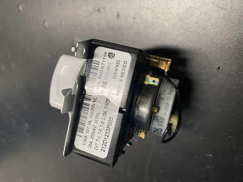 GE 212D1233P005 Dryer Timer