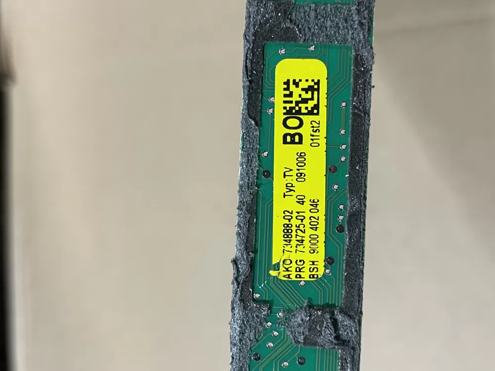 Dishwasher control board Bosch 734888-02 BSH 9000402046  AZ85481 | Wmv288