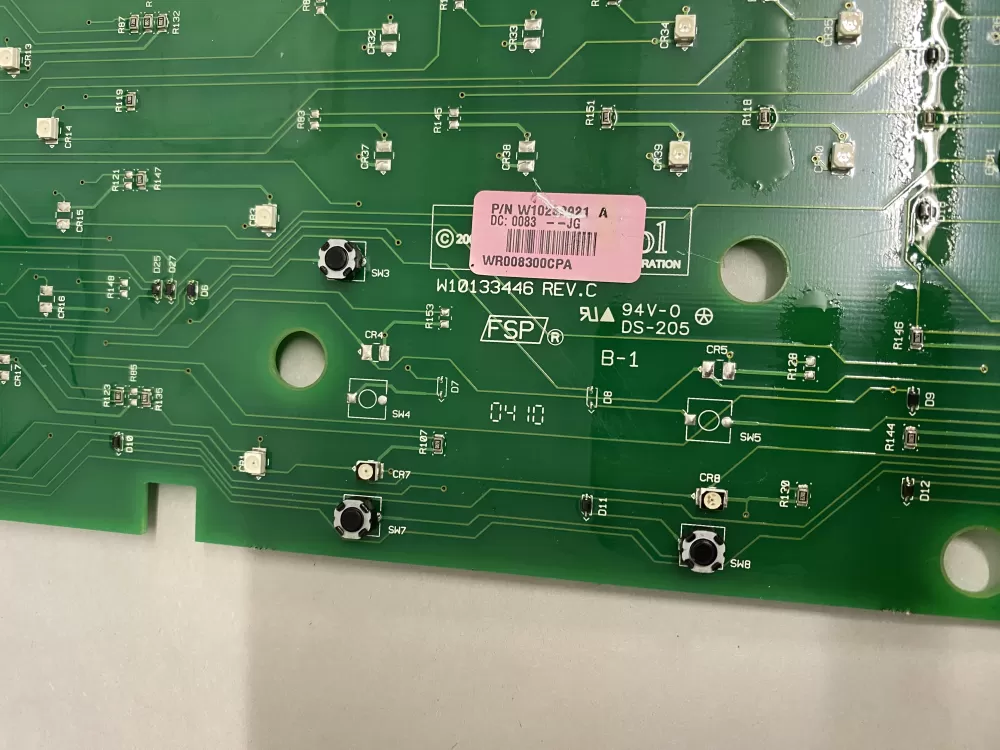 Whirlpool W10644207 WPW10536856 Washer Control Board AZ211003 | BK1355
